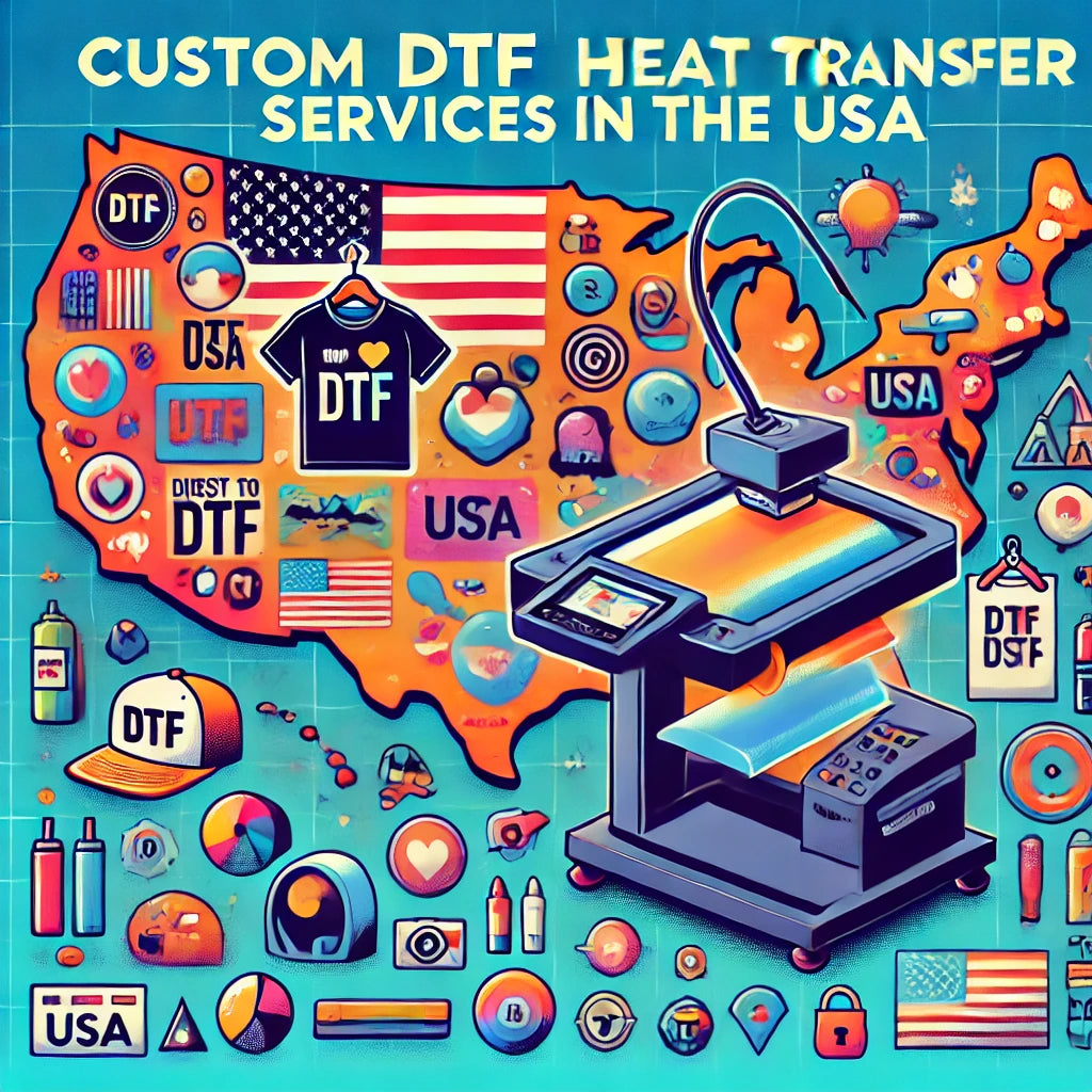 Custom DTF Heat Transfer in USA